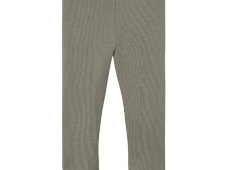 Lil Atelier Laurel Oak Fable Fio Wool Legging Online now