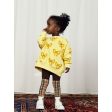 Mini Rodini Yellow Bow Aop Sweatshirt Online Sale