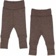 Müsli Walnut Melange Woolly Rib Pants Online now