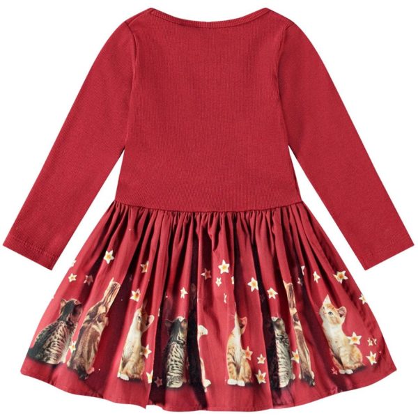 Molo Velvety Kittens Candi Dress Online Sale