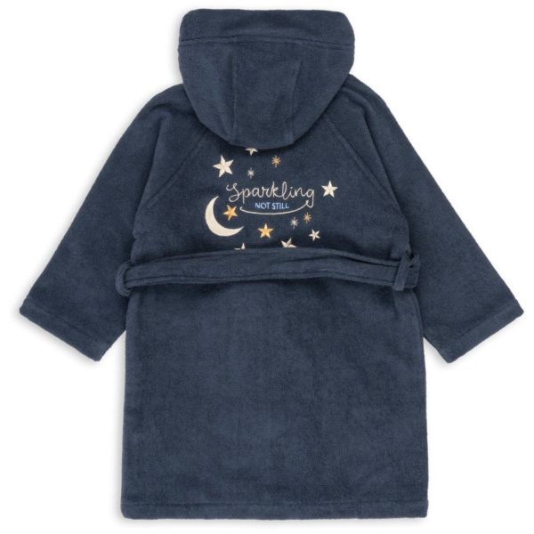 Konges Sløjd Blue Nights Terry Bathrobe Gots Fashion