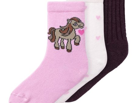 Name It Jet Stream Nadia Socks 3-Pack For Cheap