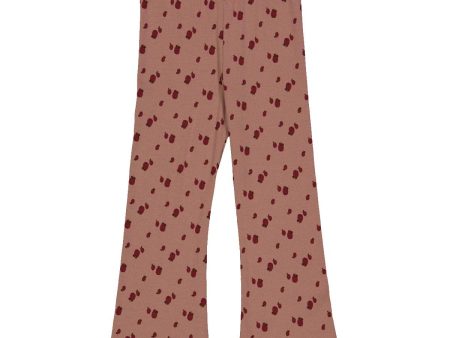 Müsli Daydream  Cabernet  Bark Apple Flared Pants For Discount