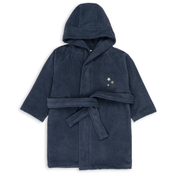 Konges Sløjd Blue Nights Terry Bathrobe Gots Fashion