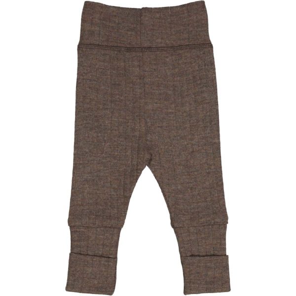 Müsli Walnut Melange Woolly Rib Pants Online now