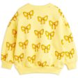 Mini Rodini Yellow Bow Aop Sweatshirt Online Sale