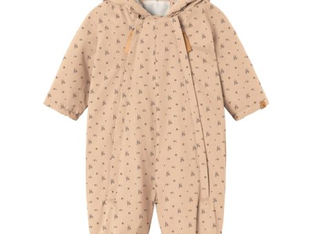 Lil Atelier Rugby Tan Aop Gerda Snowsuit AOP Online