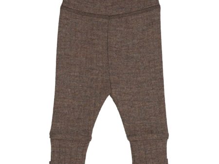 Müsli Walnut Melange Woolly Rib Pants Online now