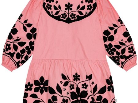 Molo Pink Folklore Camilla Dress Hot on Sale