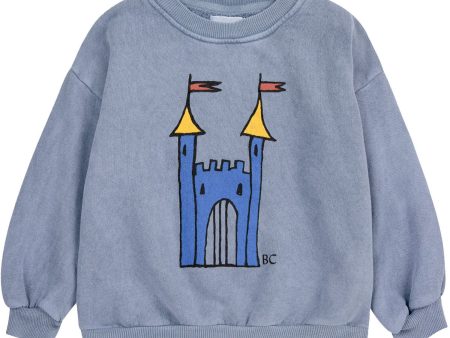 Bobo Choses Grey Faraway Castle Crewneck Online Hot Sale