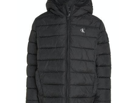 Calvin Klein Ck Black Inst. LAndo Light Padded Jacket Supply