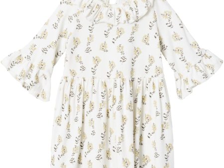 Lil Atelier Coconut Milk Gavo 3 4 Loose Dress Fashion