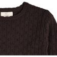 Copenhagen Colors DK Brown Merino Classic Pointelle Blouse Online