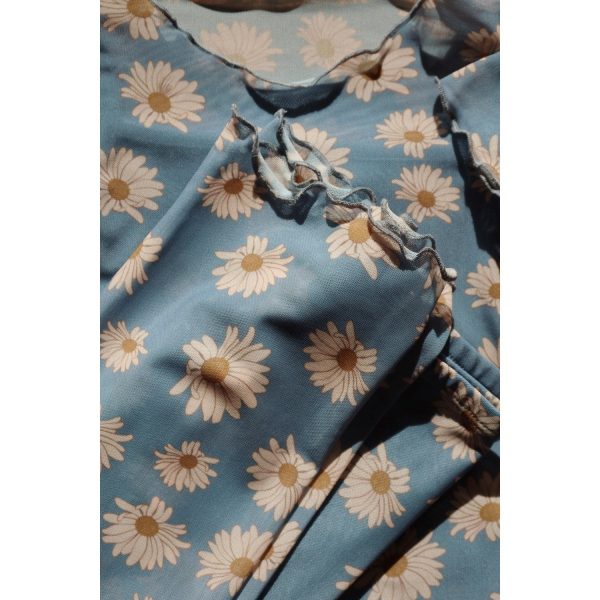 Konges Sløjd Daisy Blue Mel T-shirt Fashion