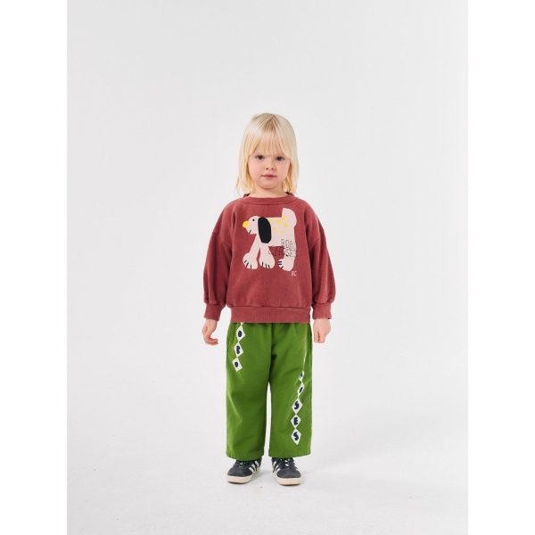 Bobo Choses Dark Brown Fairy DAnd Crewneck Fashion