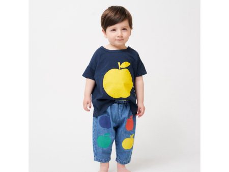 Bobo Choses Midnight Blue Poma Navy T-Shirt on Sale