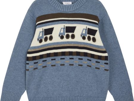 Hust & Claire Ocean Melange Mini Pelle Pullover Hot on Sale