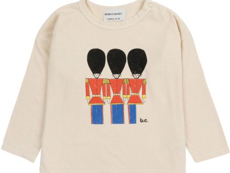 Bobo Choses Offwhite Little Tin Soldiers Shirt For Sale