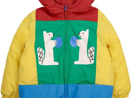 Bobo Choses Multicolor Hungry Squirrel Color Block Anorak Online Hot Sale