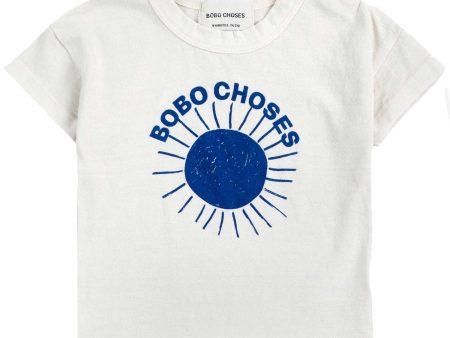 Bobo Choses Offwhite Sun Ecru T-Shirt Supply