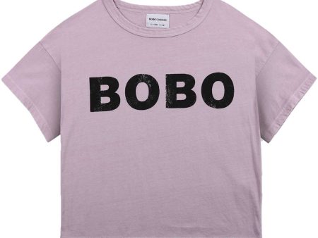 Bobo Choses Pale Mauve Short Sleeve T-Shirt Online