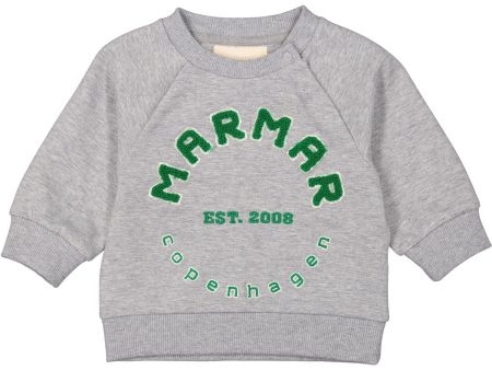 MarMar Double Jersey Green Logo Theos B Sweatshirt For Discount