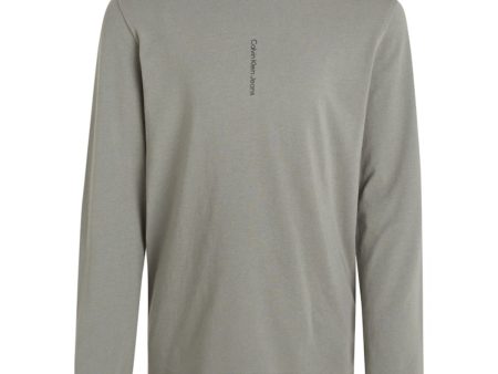 Calvin Klein Meteor Green Minimalistic LAndo Blouse Supply